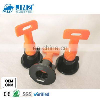 JNZ factory wholesale reusable tile leveling system tile positioning leveler T shape with special wrench