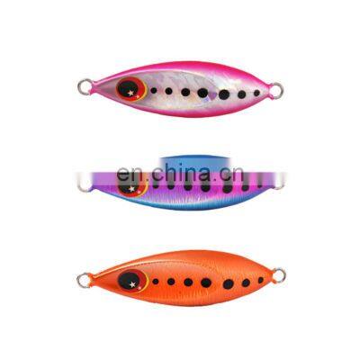 Amazon 40g 60g 80g 100g 200g  Saltwater Luminous Unsymmetrical Long Cast Perch Mandarin Metal Jigging Bait  Fishing Jigs