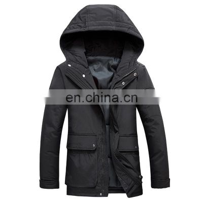 Wholesale custom 2021 men's winter padded tooling casual down jacket jacket