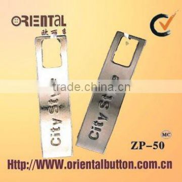 metal zipper puller fahsion trend