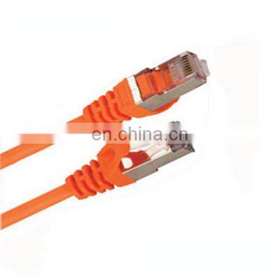 Gold Plated Sftp Cat7 Ethernet Cable Patch Cord Flat Rj45 3m 25ft 100ft Cat 7 Plug Network Cable photo-2