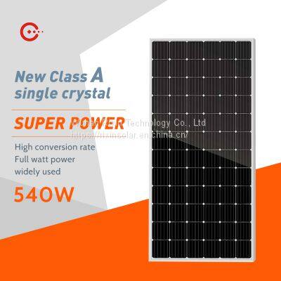 Rixin Solar Panel 500w Monocrystalline PV Module Power 72 Cells 550 Watts Solar Panel