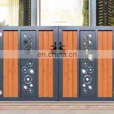 Beauty Design Auto Electric Wrought Iron Gate Decor Front Door Security Gate