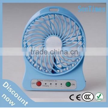 Mini 5volt usb low noise micro electric flexible desktop mist cooling fan