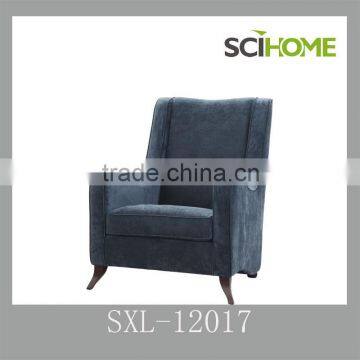 2014 modern living room wood base armchair