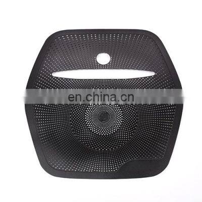 Black Aluminum alloy Dashboard Audio Speaker Net Cover Trim For Mercedes Benz GLE 320 GLS 400 ML 350 GL Car Accessories