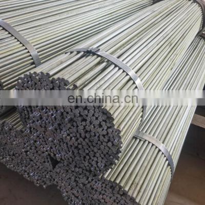 factory supply 25mm diameter Q235B zinc coated steel round rod z80 gi steel bar