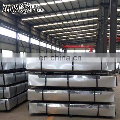 1.0MM Z40 Z275 1250MM Galvanized Steel Sheet Hot Dip Galvanized Plate Iron Sheet photo-5