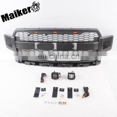 4x4 ABS Front Grill with light Pickup truck Accessories for f150 2018-2020 offroad Auto parts for F-150