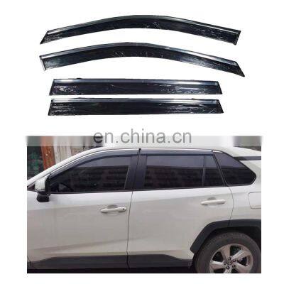 Factory Window Visor Rain Shield Vent Wind Deflector Guard Sun Wind Car Door Window Visors For Honda