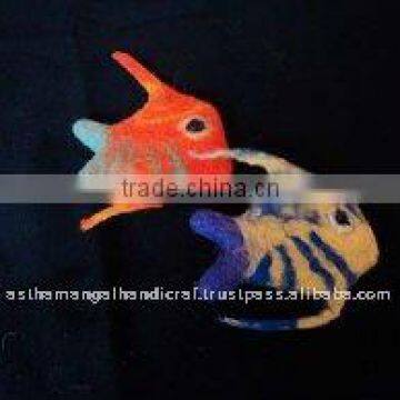 Handmade felt Pet toy "Fish"