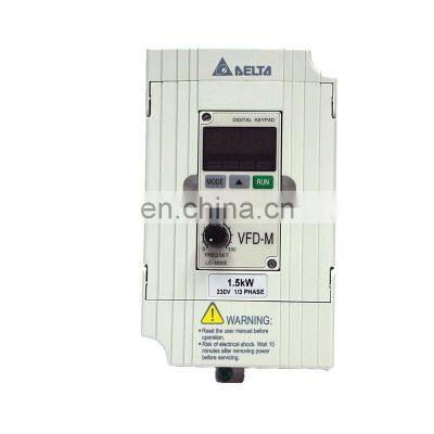 VFD055M23A input 3ph 220V output 3ph 0~240V 25A 0.1~400Hz VFD-M 7.5HP delta 5.5kw vfd