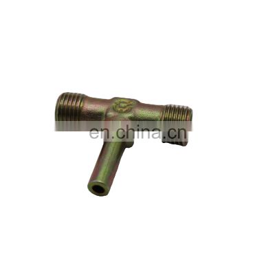 Haihuan Hydraulic Brass Tee Fitting Compression Brass Copper Pipe Fitting Tee for Sale