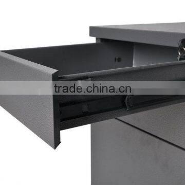 (DL-M1 ) White Wholesaler 3 Drawer Dental Steel Mobile Cabinet With Castors/Under Desk Small Drawer Metal Cabinet photo-6