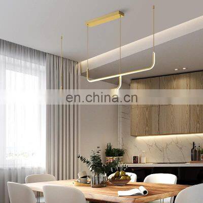 Modern Single Square Pendant Light LED Living Room Bedroom Chandelier Contemporary Hanging Light