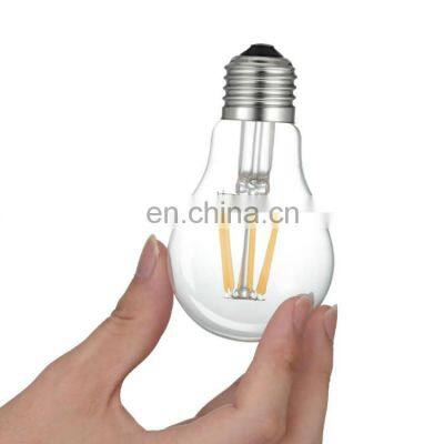 2W 4W 6W 8W Led Filament Lamp Glass Dimmable Bulb Led Edison Lamp