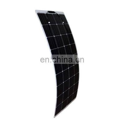 100W-400W 16V Semi-flexible Monocry Stalline Cell Portable Solar Panel for 12V Battery photo-5