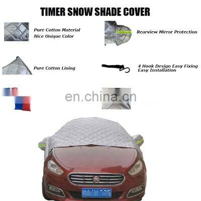 HFTM Hot Pure Cotton Design Waterproof Heat Resistant Car Windshield Snow Shade Cover Thickening Type Protection for Toyota photo-2
