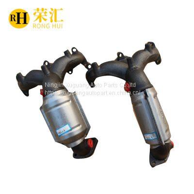 Exhaust manifold catalytic converter for Hyundai Santa fe 2.7 front catalyst old modle