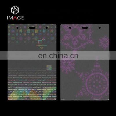 Sparkle Clear Custom Hologram Thermal Laminating Pouches photo-4