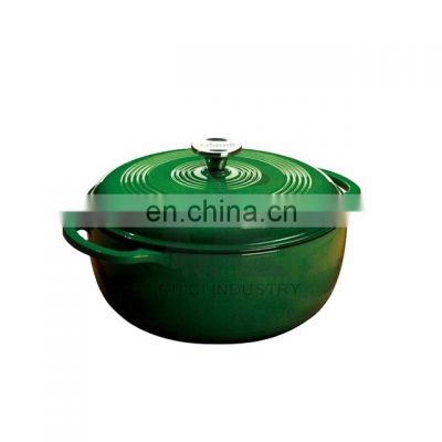 24cm Oval enamel cast iron casserole