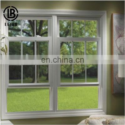 UPVC double hung window can move up and down freely