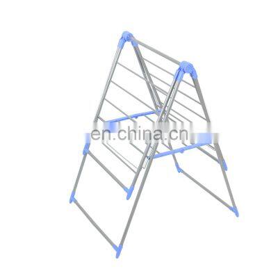 Large Outside Clothes Horse Stand Airer Collapsible Laundry Wing Rack Cloth Drying Rack Foldable photo-5