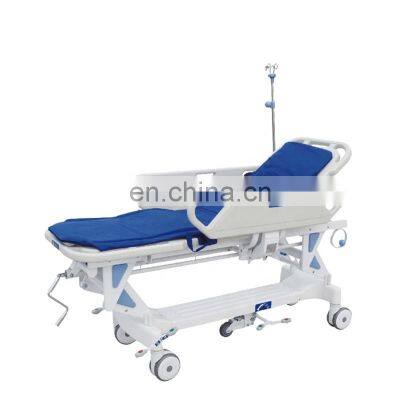 HC-M013 Height adjustable hospital stretcher transfer bed Vehicle first Aid ICU hospital bed use for transporting patient