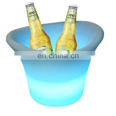 secchiello ghiaccio led RGB Color Change Battery Control Drink Barware KTV Bars Wine Champagne Beer Cooler