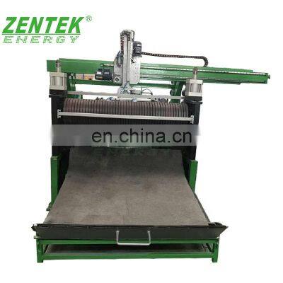 Sheet roller machine for water heater production