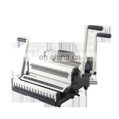 Multifunctional Binding Machine For Paper Book Binding With Wire And Coil