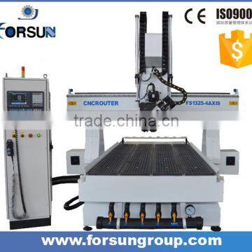 China supplier 4 axis CNC Router, woodworking cnc router cutting engraver machine for foam