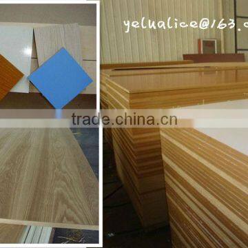 1220*2440 melamine MDF board