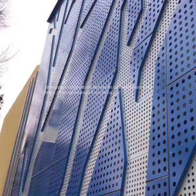 The Manufacturer Supplies Punching Aluminum Veneer Aluminum Curtain Wall Aluminum Plate Coating Oxidation Processing Customized Cutting photo-5