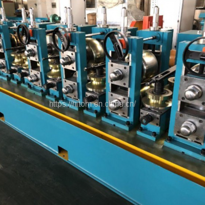 High Frequency Straight Seam Carbon Steel EMT Tube Pipe Welding Machine Line photo-4