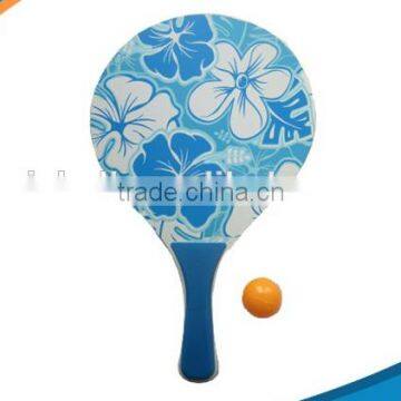 Summer Paddle Game Bat Set Beach Racket,Interesting Wooden Beach Bat and Ball Set,Promotional Wooden Beach Bat With Ball photo-5