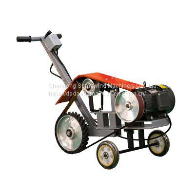 Electric Hand Push Belt Sander Steel Flat Sand Belt Machine ha photo-4