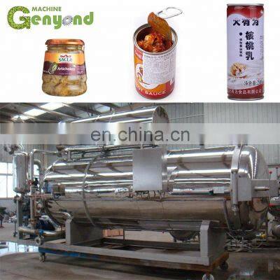 Canned Food Meat Beef Tuna Fish Fruit Orange Pear Yellow Peach Grape Sterilizing Autoclave photo-4