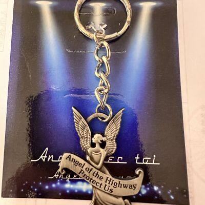 Religious gifts with church supplies of car protect Auto visor clip metal keychains