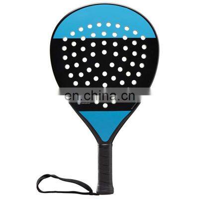 New Arrival Customized Full Carbon 3K 12K 18K Padel Racket For Professional Sports