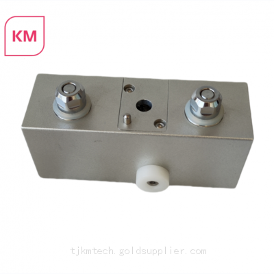 Silver fine processing Parts Selectatec Compatability block for Anaesthesia  Workstation Silver