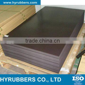 High temperature ozone resistant black silicone rubber sheet