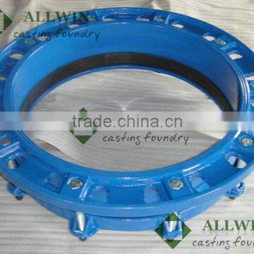 flanged adapter for cast iron pipe