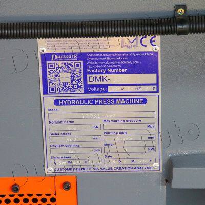 High Speed 315t-500 Four Column Hydraulic Press Machine photo-3