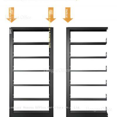 HN-ME05 Hospital Medical Records Rack, Sanitary Steel Shelving With Eco-friendly Coating, 1.26mm Heavy Duty, USA Clinic Storage Solution photo-3