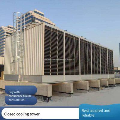 Закрытая охлаждающая башня, изготовленная из нержавеющей стали, устойчивая к высоким температурам и коррозии, для комплектации промышленных печей photo-2