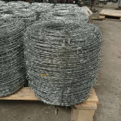 Standard Barbed Wire Galvanized Barbed Wire Mesh 500 Meters photo-5