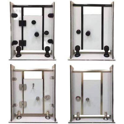 Sanitary Partition Boards in Sanjiao, Zhongshan; Installation Effect Pictures of Public Toilet Partitions in Huangpu photo-5