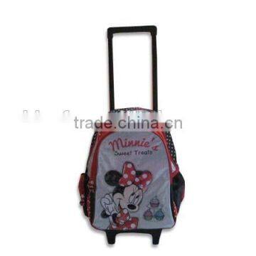 Best cartoon school bag with wheels light