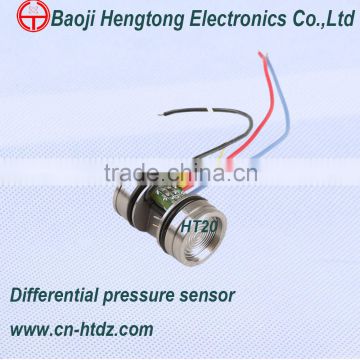 Diffuse silicon differential pressure sensor